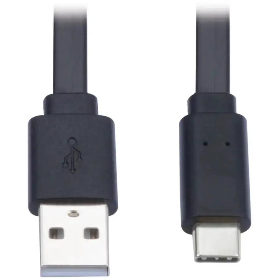 Eaton Tripp Lite Series USB-A to USB-C Flat Cable - 3 ft. (0.9 m