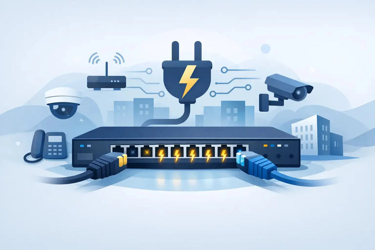 What Is PoE Plus on Switches? Power Explained