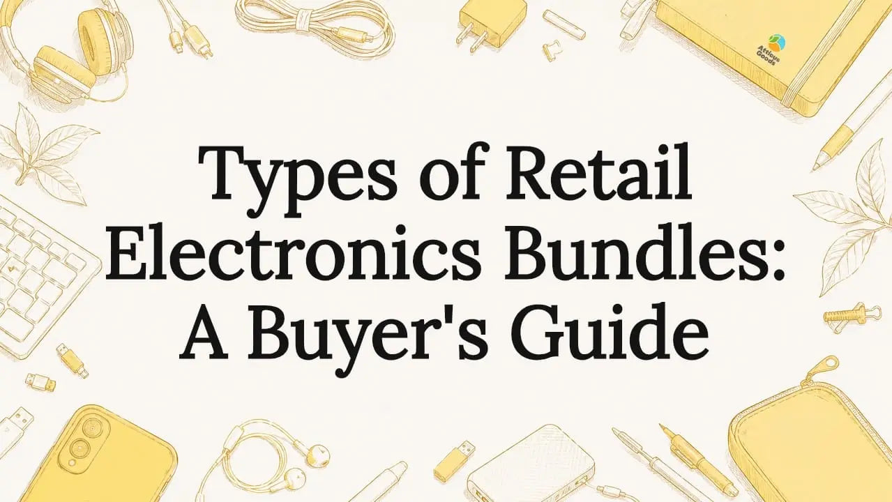 Hand-drawn decorative electronics title card