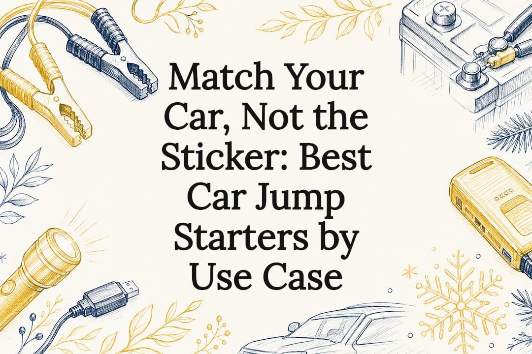 Decorative jump starter buying guide title card