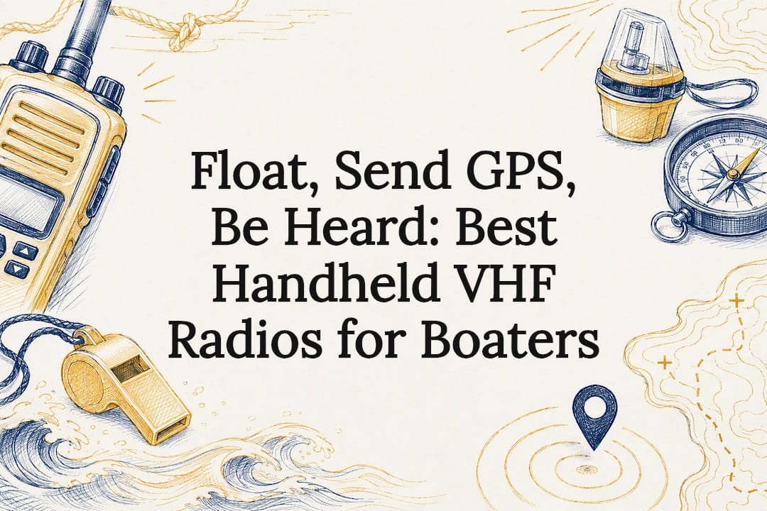 Decorative marine radio title card
