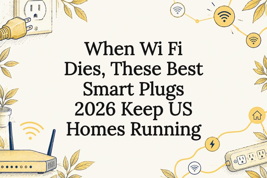 Smart home power title card illustration