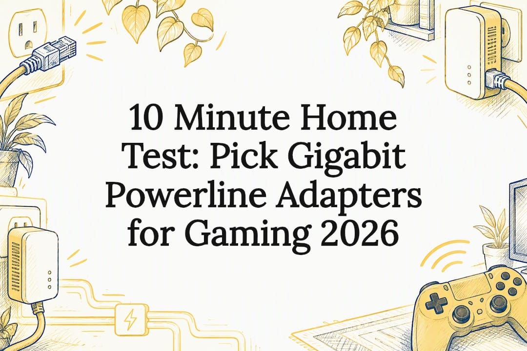 Decorative powerline gaming title card