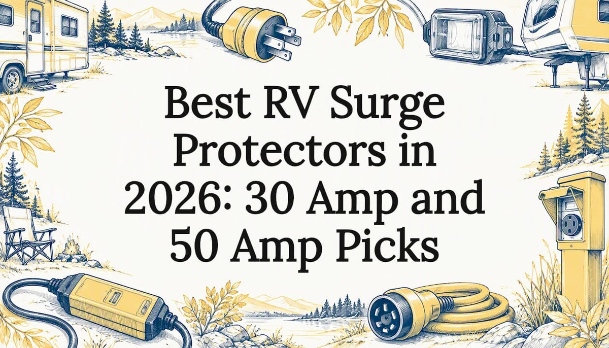 Decorative sketch of RV electrical protection