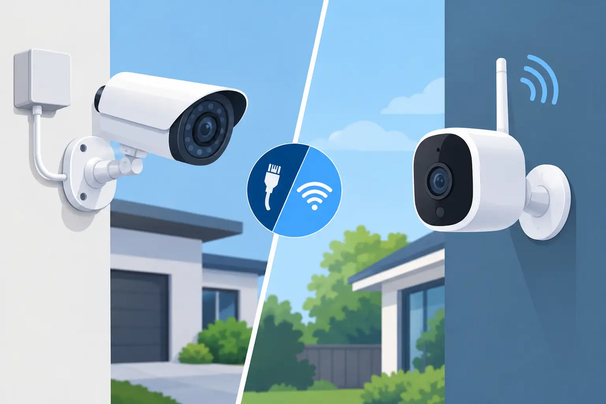 Wired Versus Wireless Security Cameras Compared