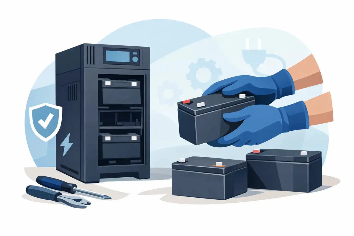 How to Replace UPS Batteries Safely