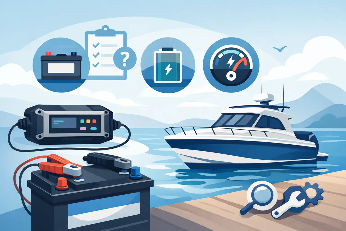 How to Choose a Marine Battery Charger for Your Boat