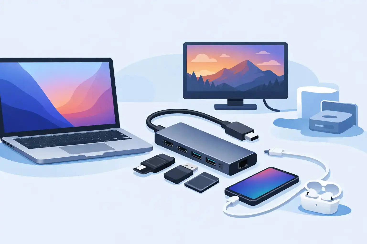 8 Best USB-C Hubs for MacBook Buyers