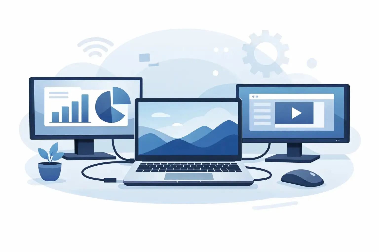 How to Set Up Dual Monitors on a Laptop