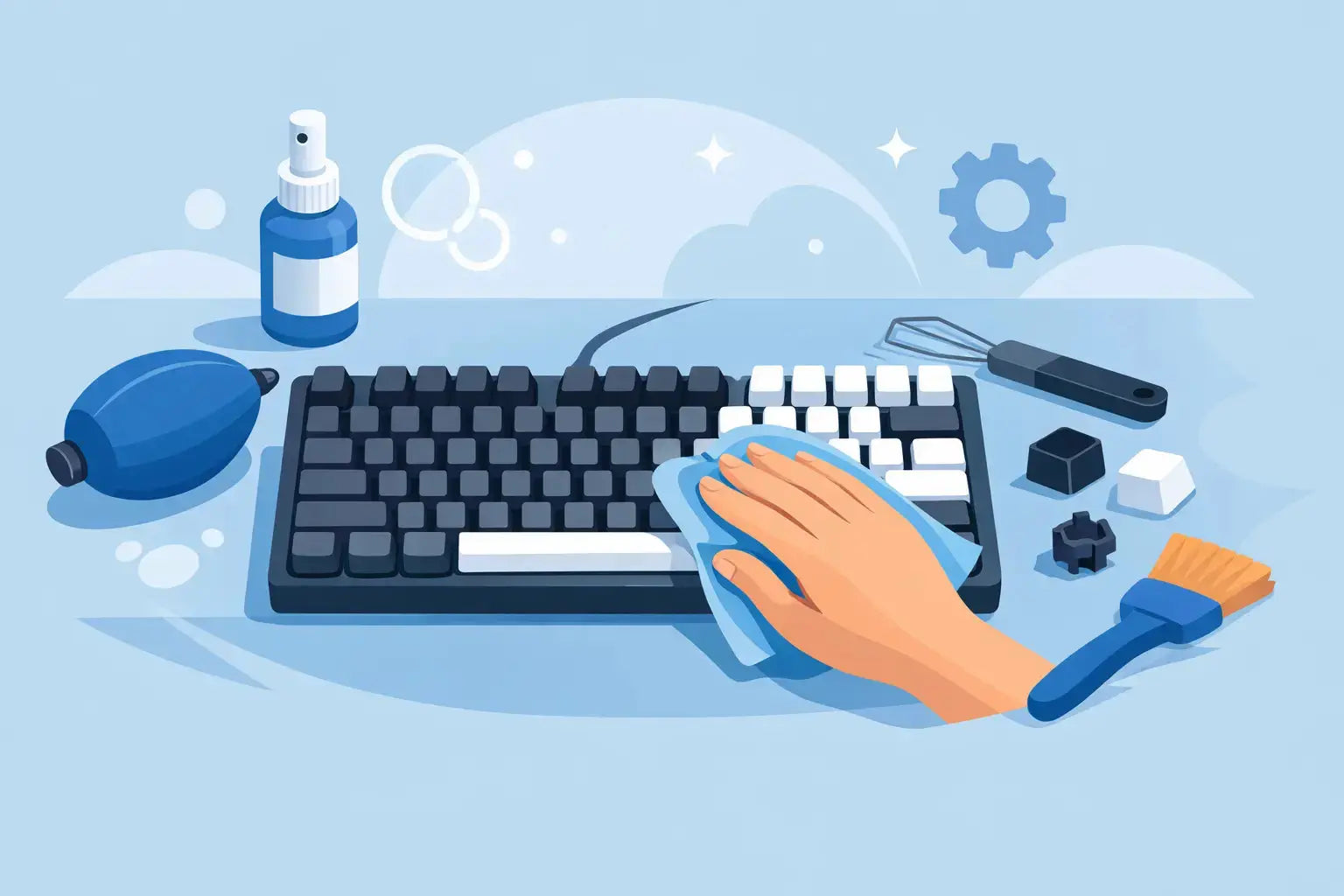 How to Clean a Mechanical Keyboard Right