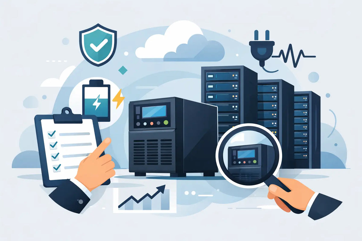How to Pick a UPS for Servers with Confidence