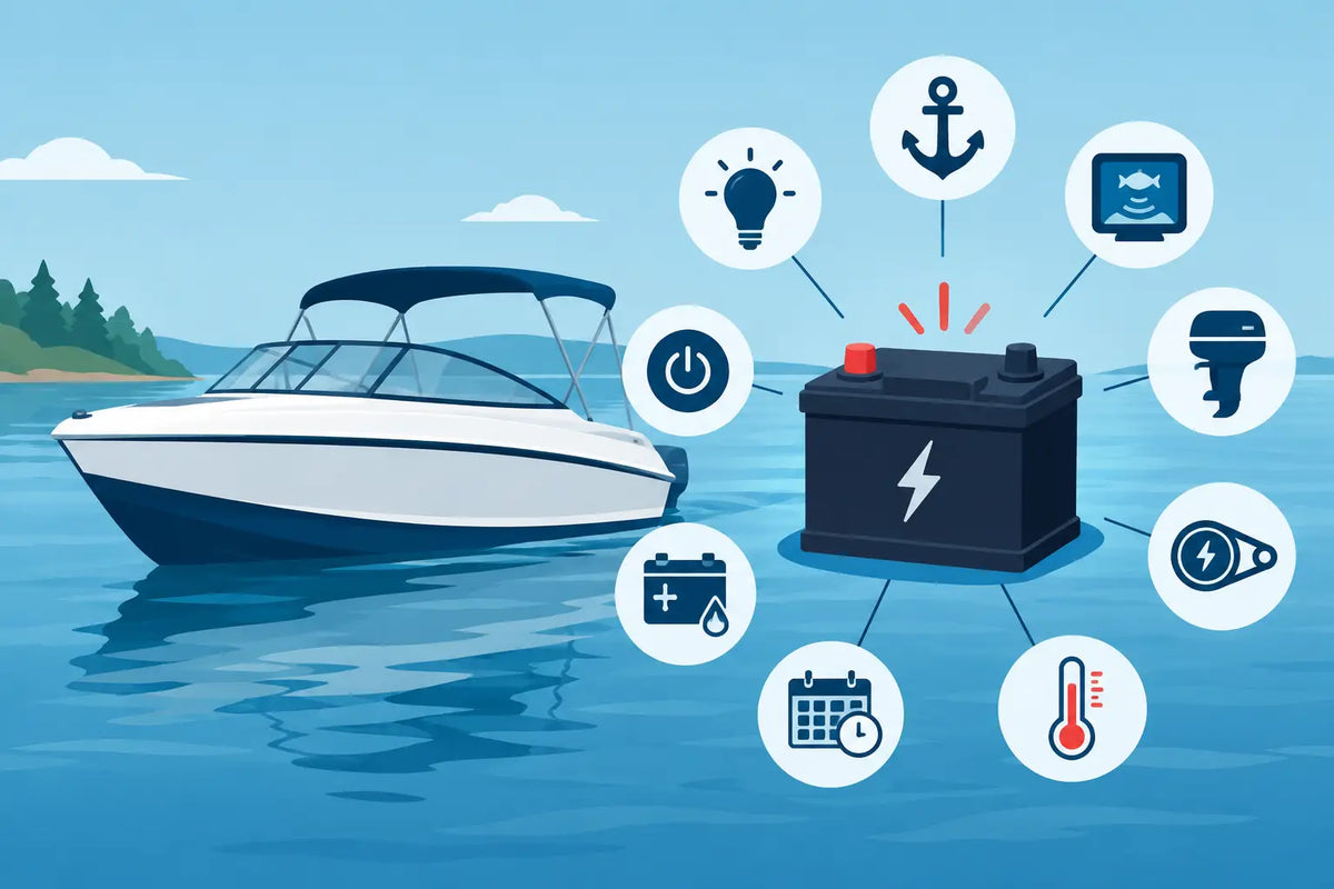 Why Does Boat Battery Drain? 9 Likely Causes