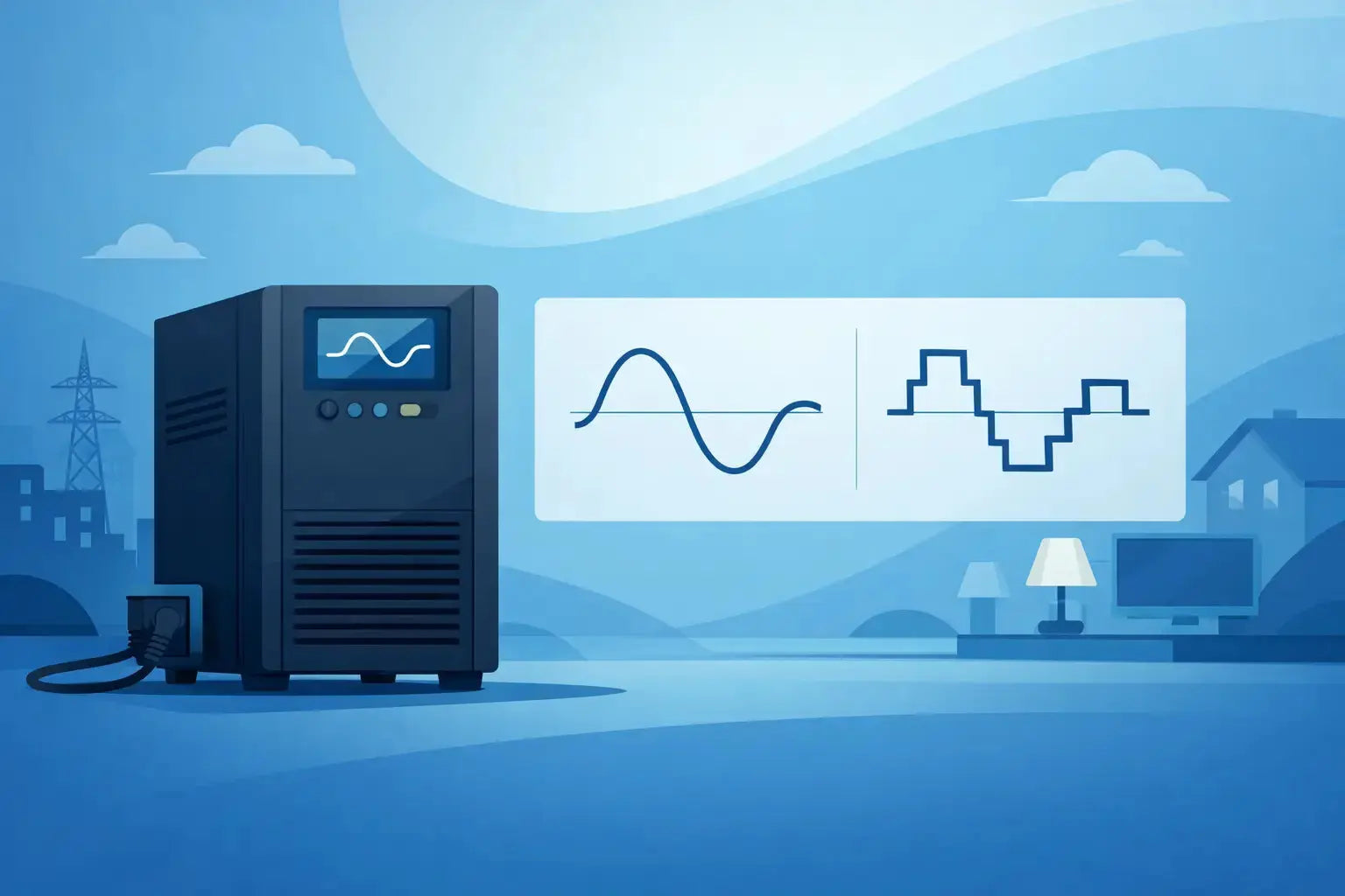 What Is Pure Sine Wave UPS Output?