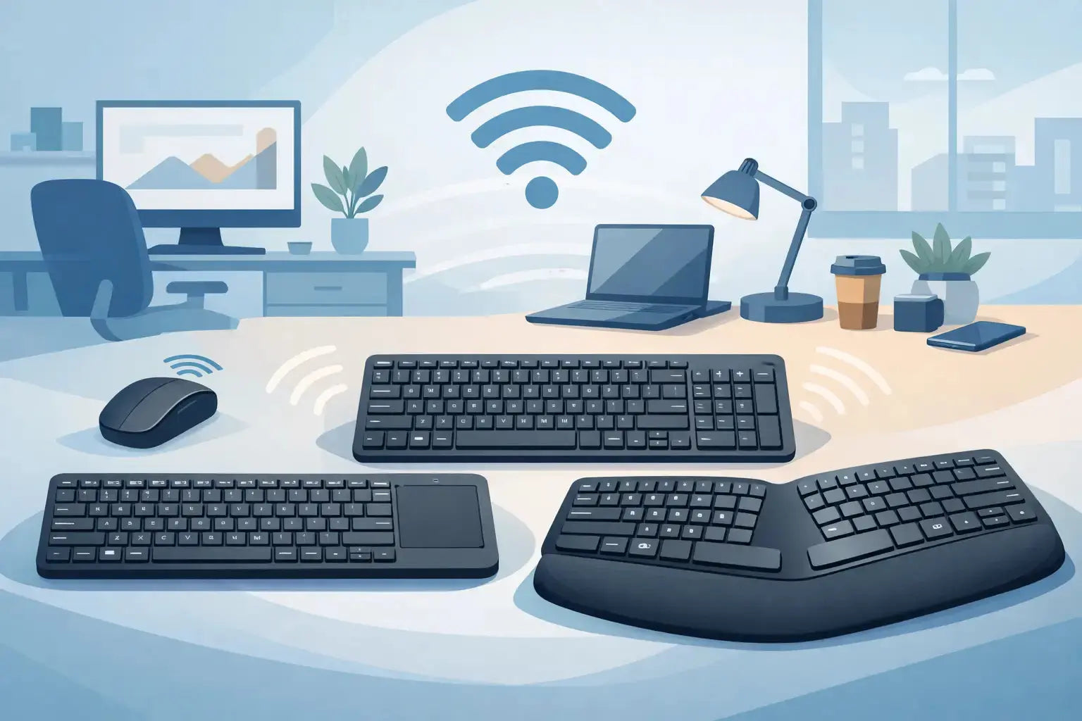 10 Picks for the Best Wireless Keyboard for Office