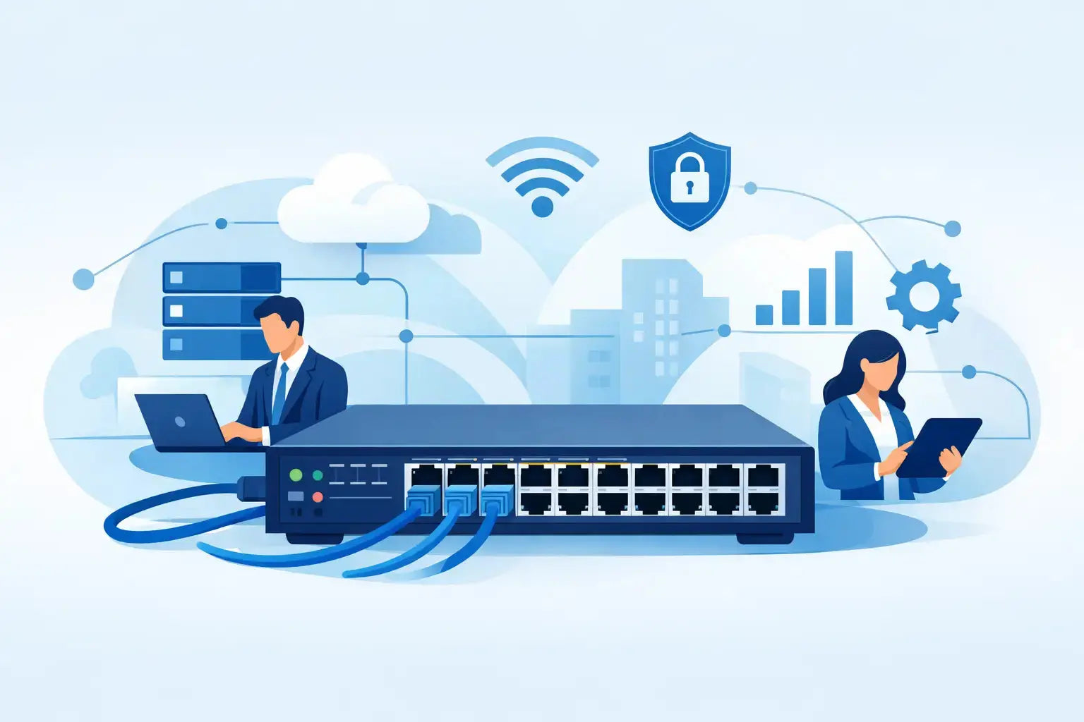 What Is a Managed Network Switch for Business?