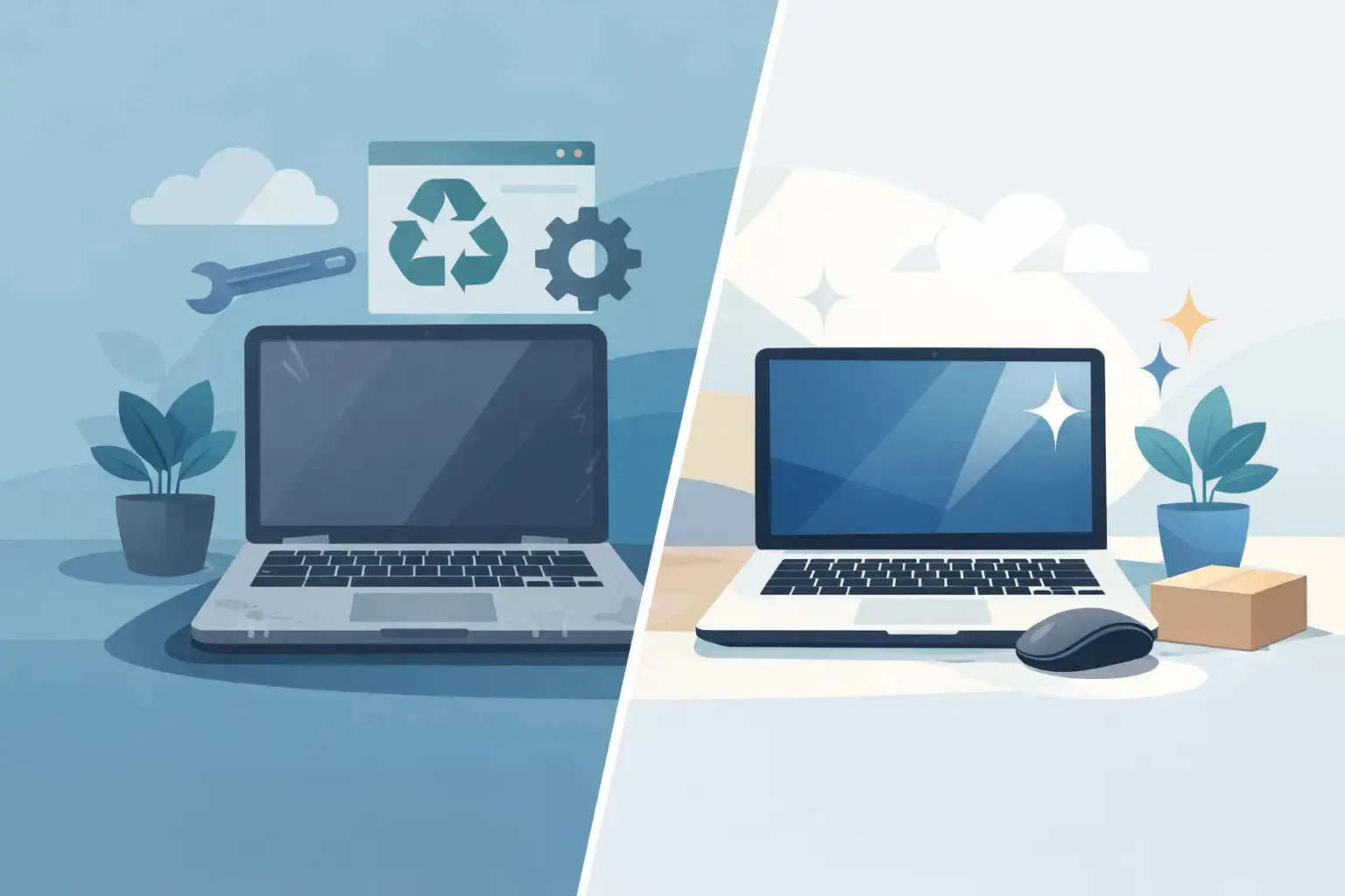 Guide to Buying Refurbished vs New Laptops