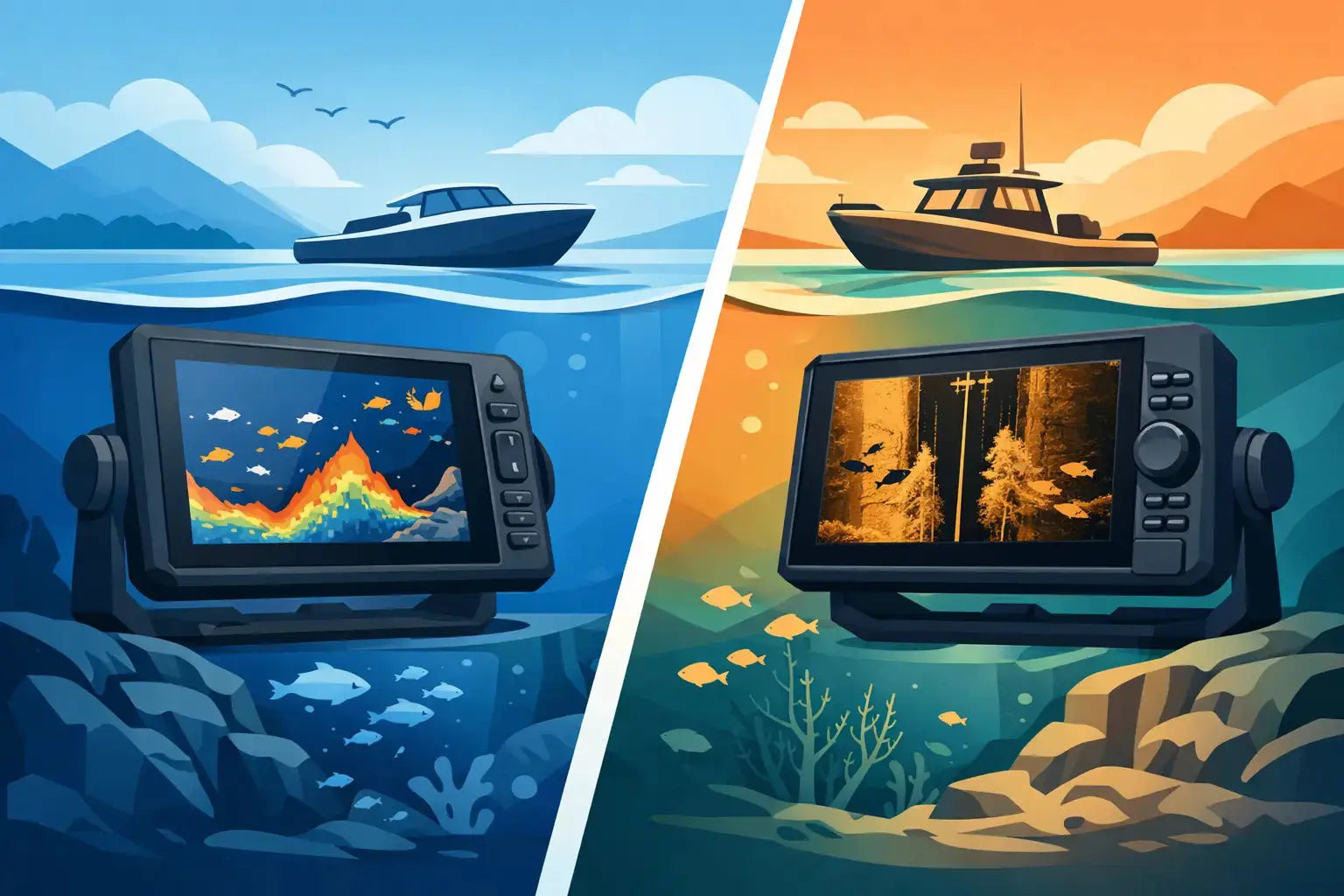 Garmin vs Humminbird Fish Finders
