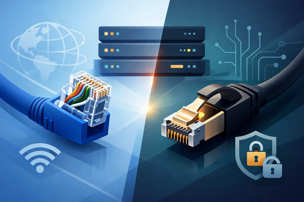 Cat6a vs Cat7 Ethernet for Premium Networks
