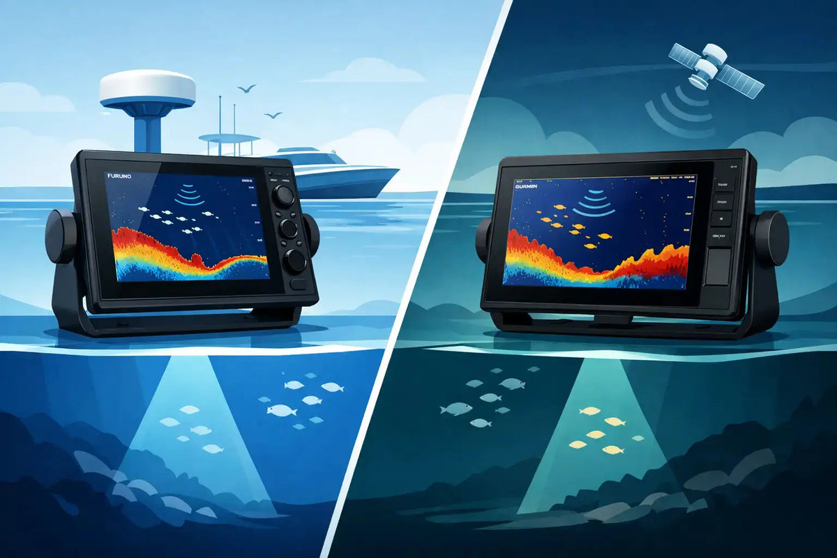 Furuno vs Garmin Marine Sonar Comparison