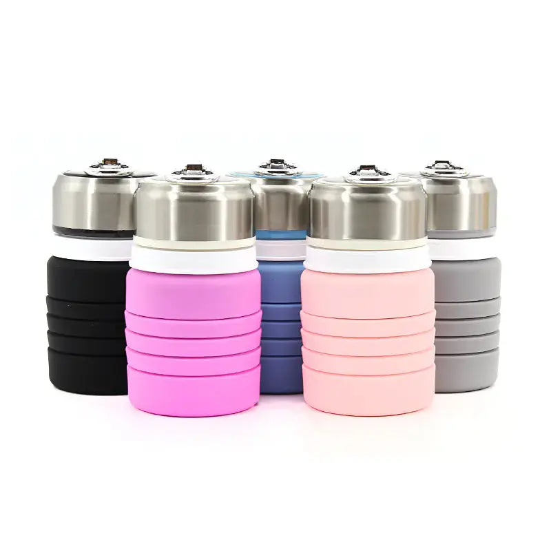 Collapsible Silicone Water Bottle and Cup Atticus Goods