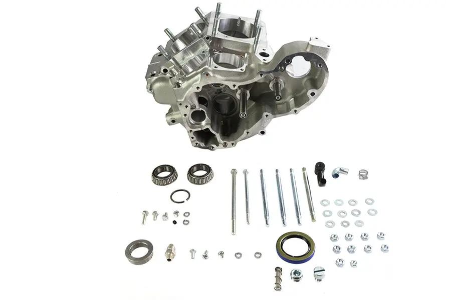 S&S Cycle Stock Bore Engine Crankcase Set for Harley Davidson FL (Part #31-0008) by S&S Cycle