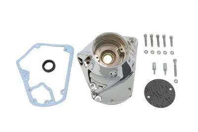 Motorshop Chrome Nose Cone Cam Cover for Harley Davidson FL Models by Motorshop
