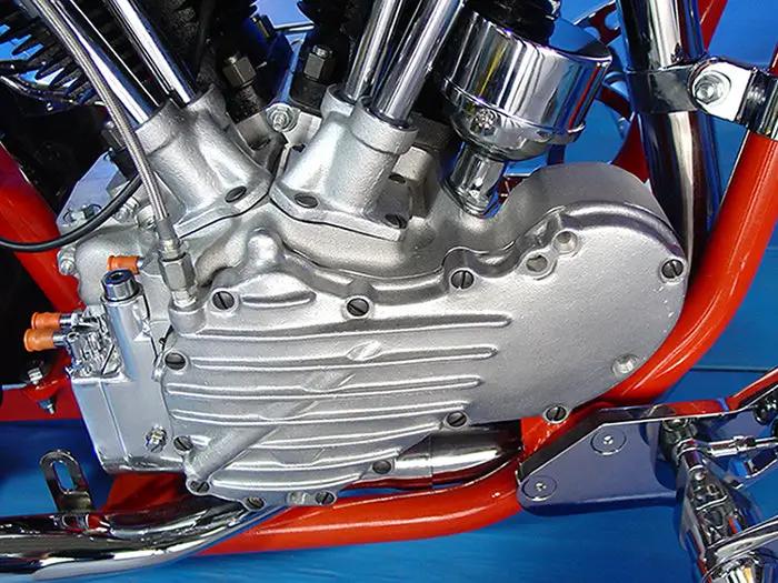 Motorshop 8-Finned Knucklehead Cam Cover Die Cast for Harley Davidson FL and EL Models by Motorshop
