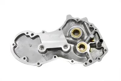 Motorshop 8-Finned Panhead Cam Cover Natural for Harley Davidson FL and EL Models by Motorshop