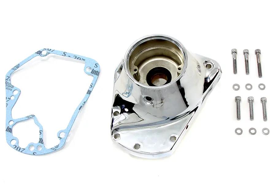 Motorshop Chrome Nose Cone Cam Cover for Harley Davidson FL (1973-1982) by Motorshop