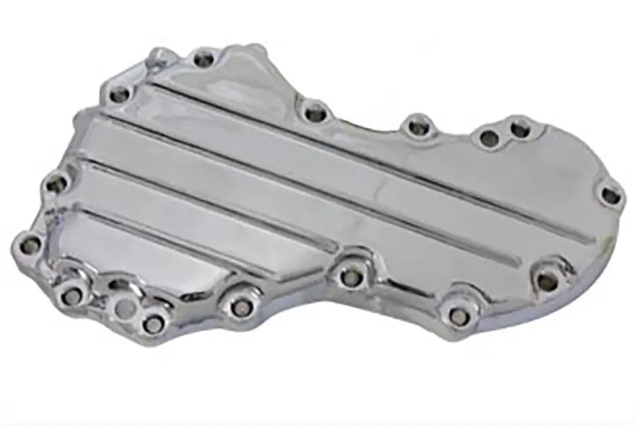 Motorshop Panhead 4-Finned Cam Cover Chrome for Harley Davidson FL 1954-1962 by Motorshop