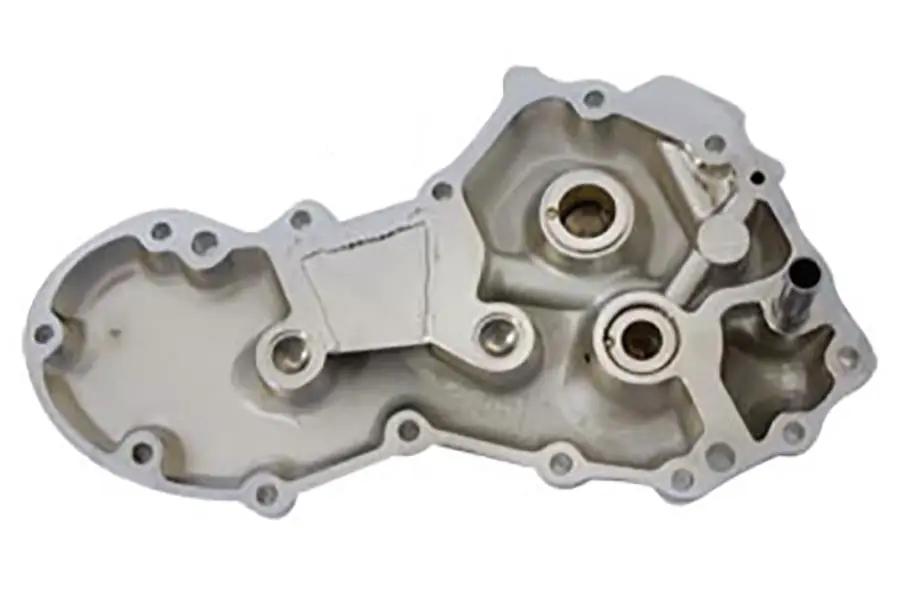 Motorshop Panhead 4-Finned Cam Cover Chrome for Harley Davidson FL 1954-1962 by Motorshop