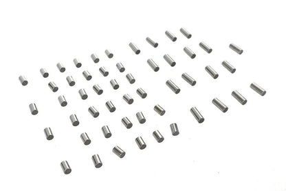 Motorshop Connecting Rod Roller Bearing Set .0004 for Harley Davidson XL (1957-1966) by Motorshop