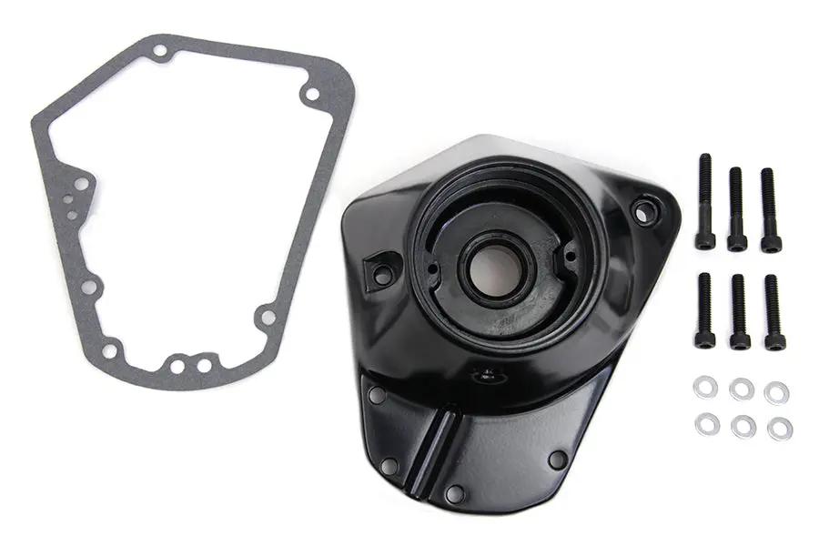 Motorshop Black Nose Cone Cam Cover for Harley Davidson FXST and FLST (Part 301941) by Motorshop