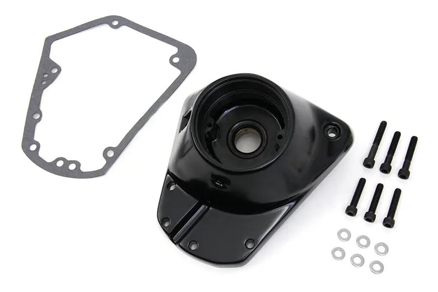 Motorshop Black Nose Cone Cam Cover for Harley Davidson FXST and FLST (Part 301941) by Motorshop