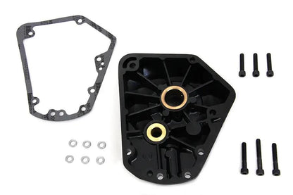 Motorshop Black Nose Cone Cam Cover for Harley Davidson FXST and FLST (Part 301941) by Motorshop