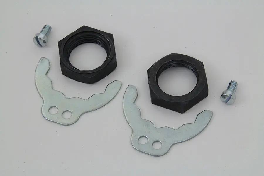 Motorshop Crank Pin Nut and Lock Kit for Harley Davidson EL Models by Motorshop