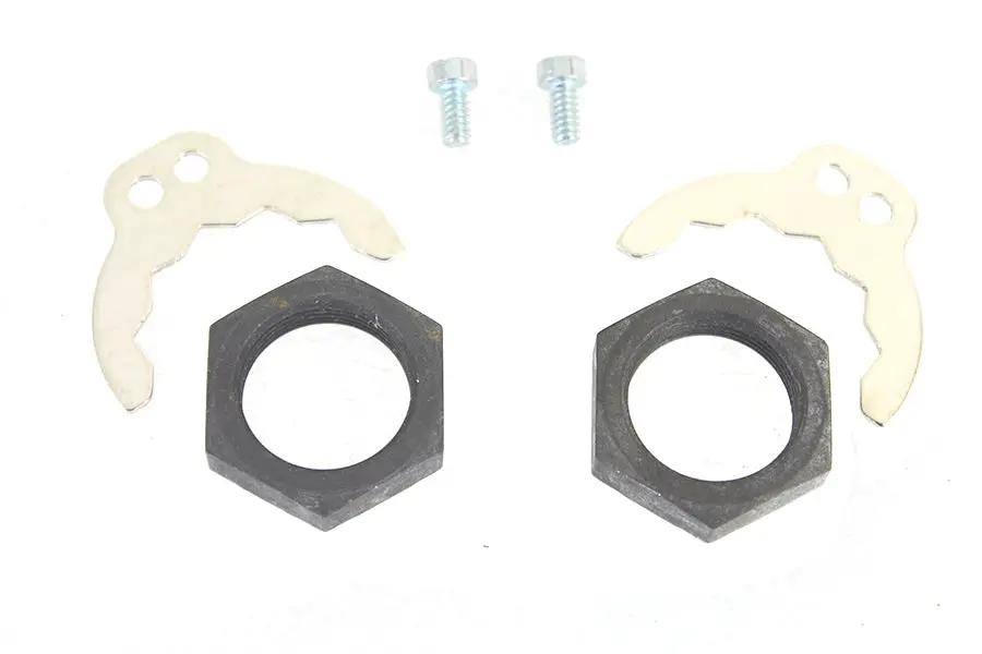 Motorshop Crank Pin Nut and Lock Kit for Harley Davidson FL (1941-1950) by Motorshop