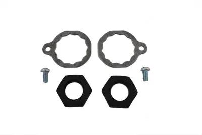 Motorshop Crank Pin Nut and Lock Kit for Harley Davidson DL and WL Models by Motorshop