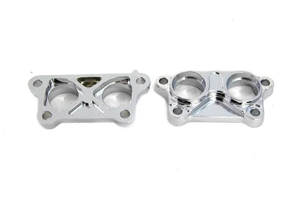 Motorshop Tappet Block Cover Set Chrome for Harley Davidson XL (2004-2013) by Motorshop