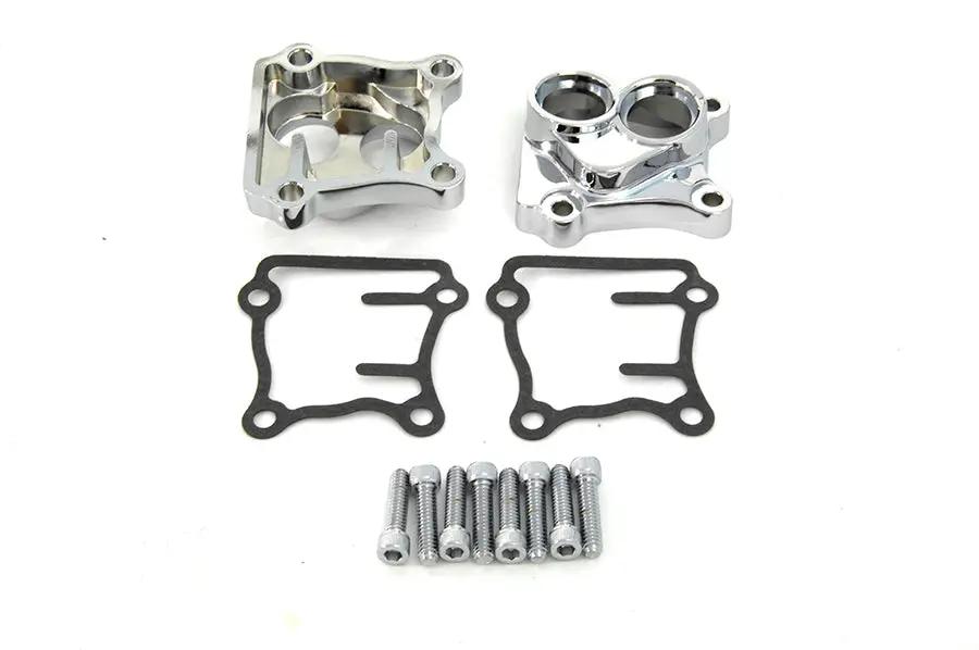 Motorshop Tappet Block Kit Chrome for Harley Davidson FXST (1999-2008) by Motorshop