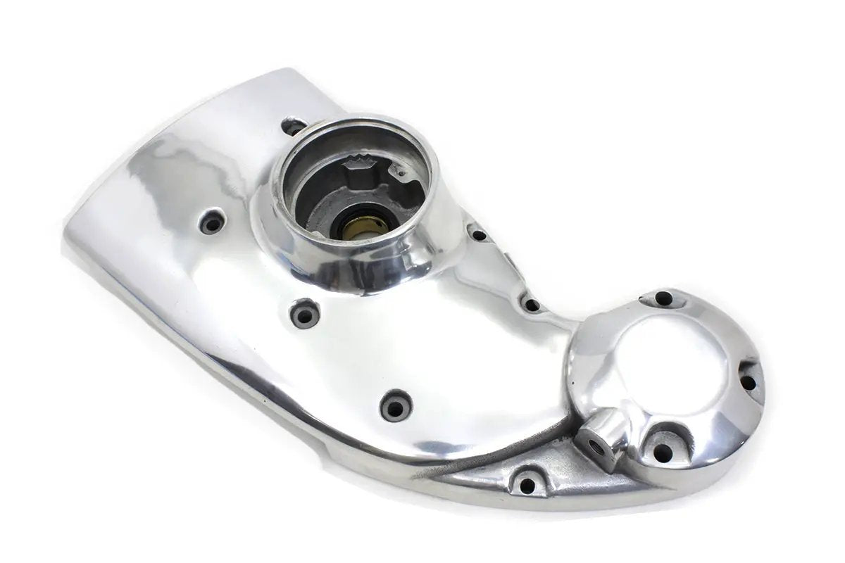 Motorshop Polished Cam Cover for Harley Davidson XL (1986-1990) - Includes Bushings for Electric Start Models by Motorshop