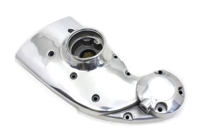 Motorshop Polished Cam Cover for Harley Davidson XL (1986-1990) - Includes Bushings for Electric Start Models by Motorshop