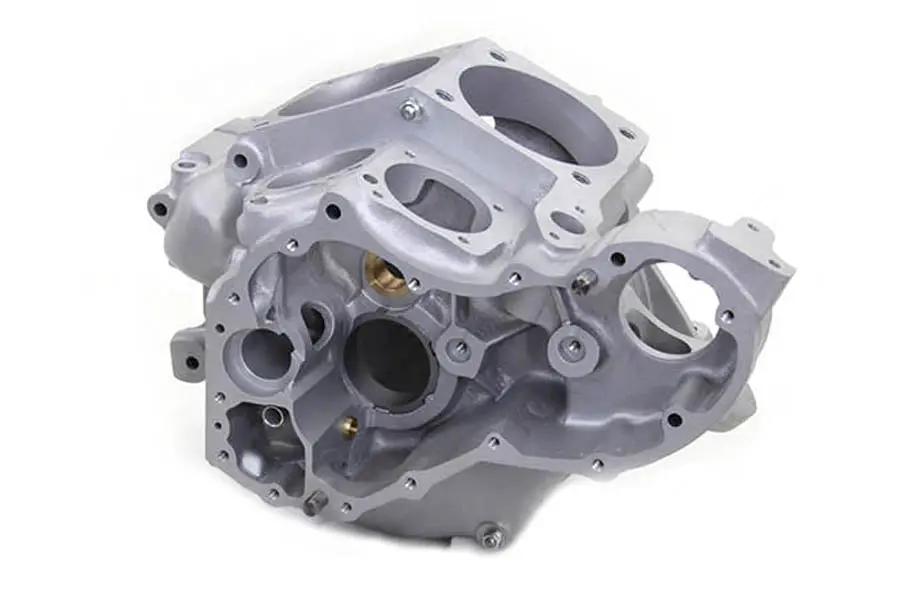 Motortechnic 74 Inch Engine Case Set for Harley Davidson Knucklehead - Natural Finish by Motortechnic