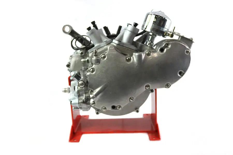 Motorshop Replica Knucklehead Short Block 74 Inch Natural for Harley Davidson FL (1941-1947) by Motorshop