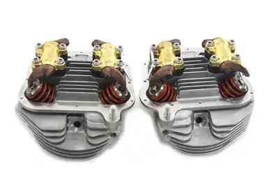 Motorshop Panhead Cylinder Heads Full Assembly for Harley Davidson FL 1948-1954 by Motorshop
