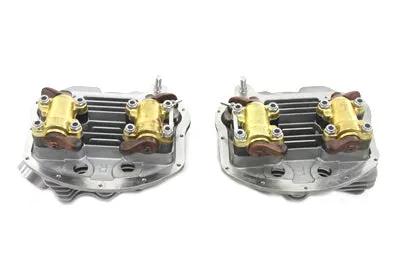 Motorshop Panhead Cylinder Heads Full Assembly for Harley Davidson FL 1948-1954 by Motorshop