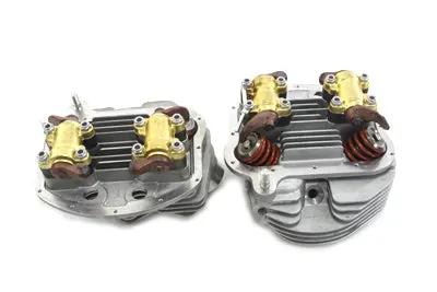 Motorshop Panhead Cylinder Heads Full Assembly for Harley Davidson FL 1948-1954 by Motorshop