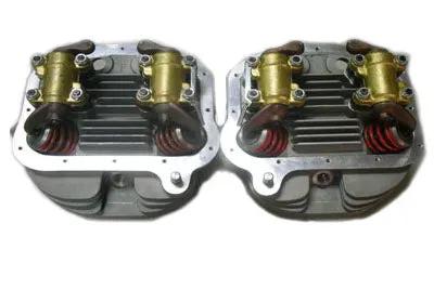 Motorshop Panhead Cylinder Heads Full Assembly for Harley Davidson FL 1963-1965 by Motorshop
