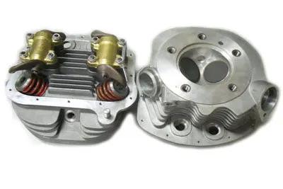 Motorshop Panhead Cylinder Heads Full Assembly for Harley Davidson FL 1963-1965 by Motorshop