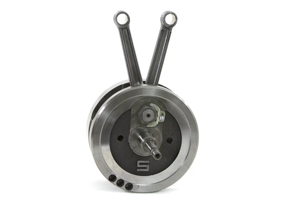 Motorshop 74 Inch Overhead Valve Flywheel Assembly for Harley Davidson FL (1965-1969) by Motorshop